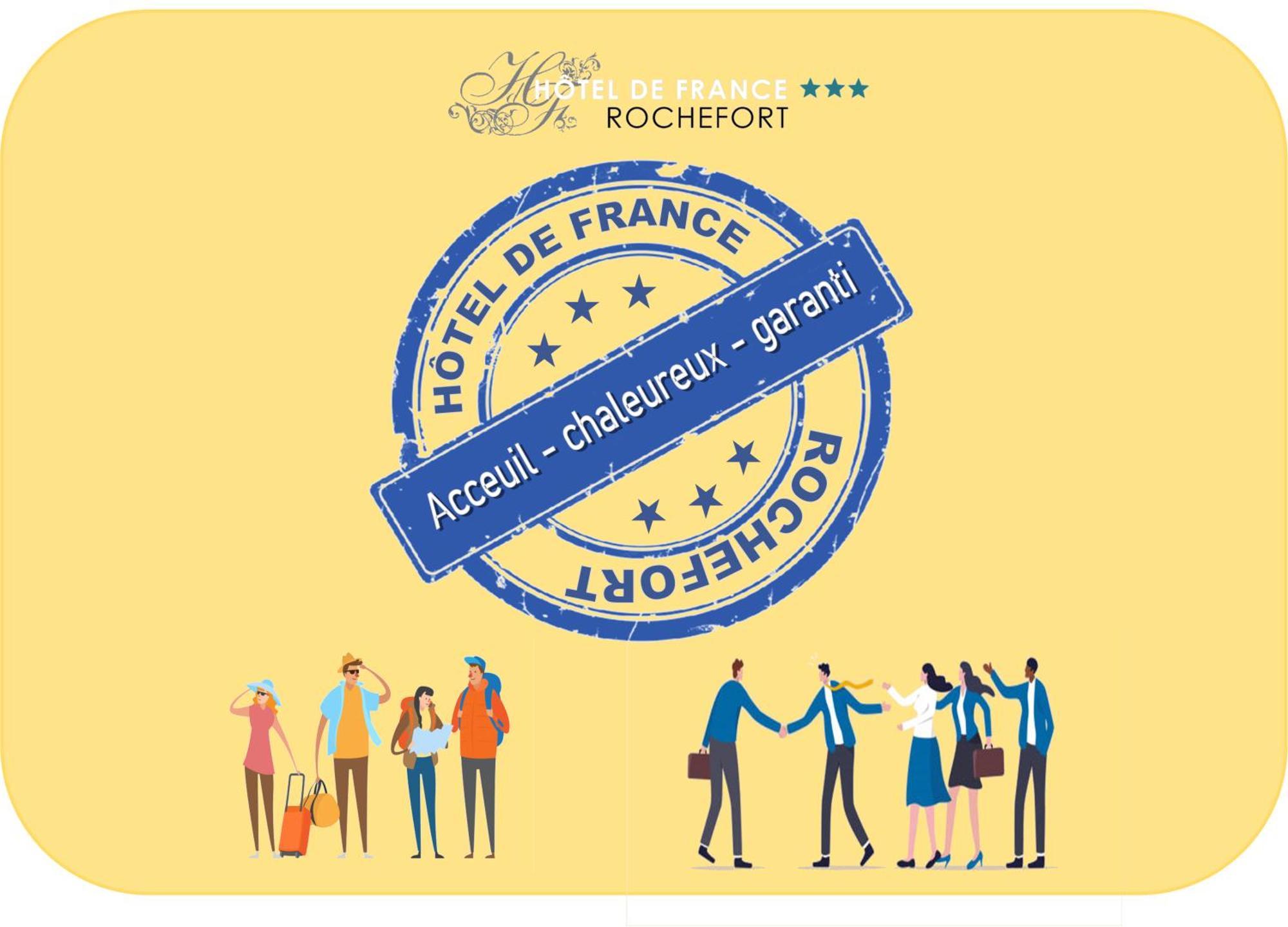 Hotel De France Citotel Rochefort Kültér fotó